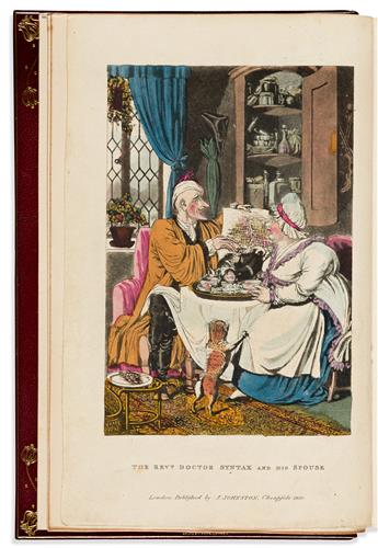 (ROWLANDSON, THOMAS.) Goldsmith, Oliver. The Vicar of Wakefield.